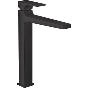 Смеситель для раковины hansgrohe Metropol 260 со сливным клапаном Push-Open 32512670, матовый черный 