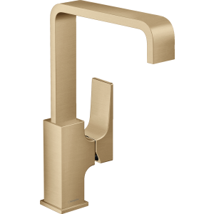 Смеситель для раковины hansgrohe Metropol 230 с поворотным изливом 32511140, шлифованная бронза
