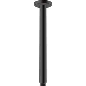 Душевой кронштейн hansgrohe Vernis Blend потолочный 300 мм 27805670, матовый черный