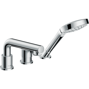Внешняя часть смесителя для ванны hansgrohe Talis E на край ванны, на 3 отверстия 72417000, хром
