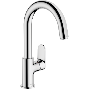 Смеситель для раковины hansgrohe Vernis Blend 200, со сливным гарнитуром 71554000, хром