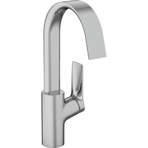 Смеситель для раковины hansgrohe Vivenis 210 с поворотным изливом, без сливного гарнитура 75032000, хром